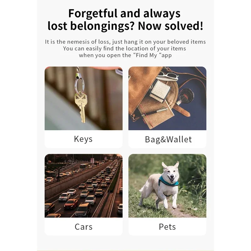 Dispositivo anti-smarrimento Bluetooth intelligente È compatibile con i sistemi Android e iOS e può essere utilizzato per localizzare e tracciare gli anziani