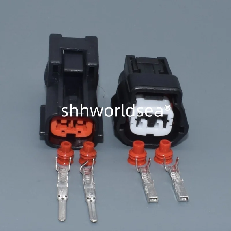 1/10set 2 Pin Automotive ECT Engine E-RS Type Water Temperature Sensor Connector Plug Wire Harness For Nissan Hyundai 6189-0772