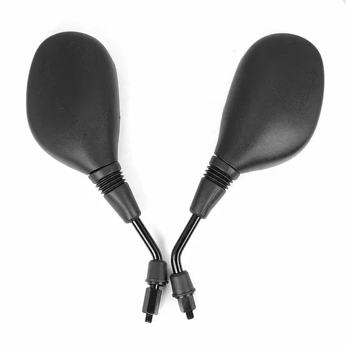 Imagen 2 del producto Espejo retrovisor para motocicleta, 8mm, 10mm, espejo de marcha atrás para vehículo eléctrico, Scooter, Motor eléctrico, espejos convexos laterales traseros para bicicleta eléctrica