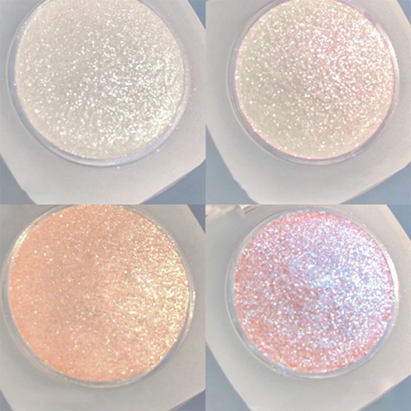 Shimmer Glitter Aardappelpuree Markeren Make-Up Glinsterende Powdergel Gezicht Lichaam Fleuren Glitter Natuurlijke Contour Glans Hoogtepunt