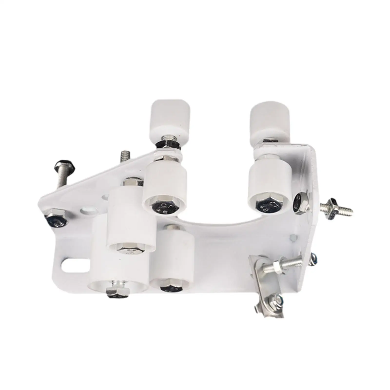 Support central de fixation pour rouleau de tente de camping-car, pour tente manuelle de caravane et camping-car, renfort métallique
