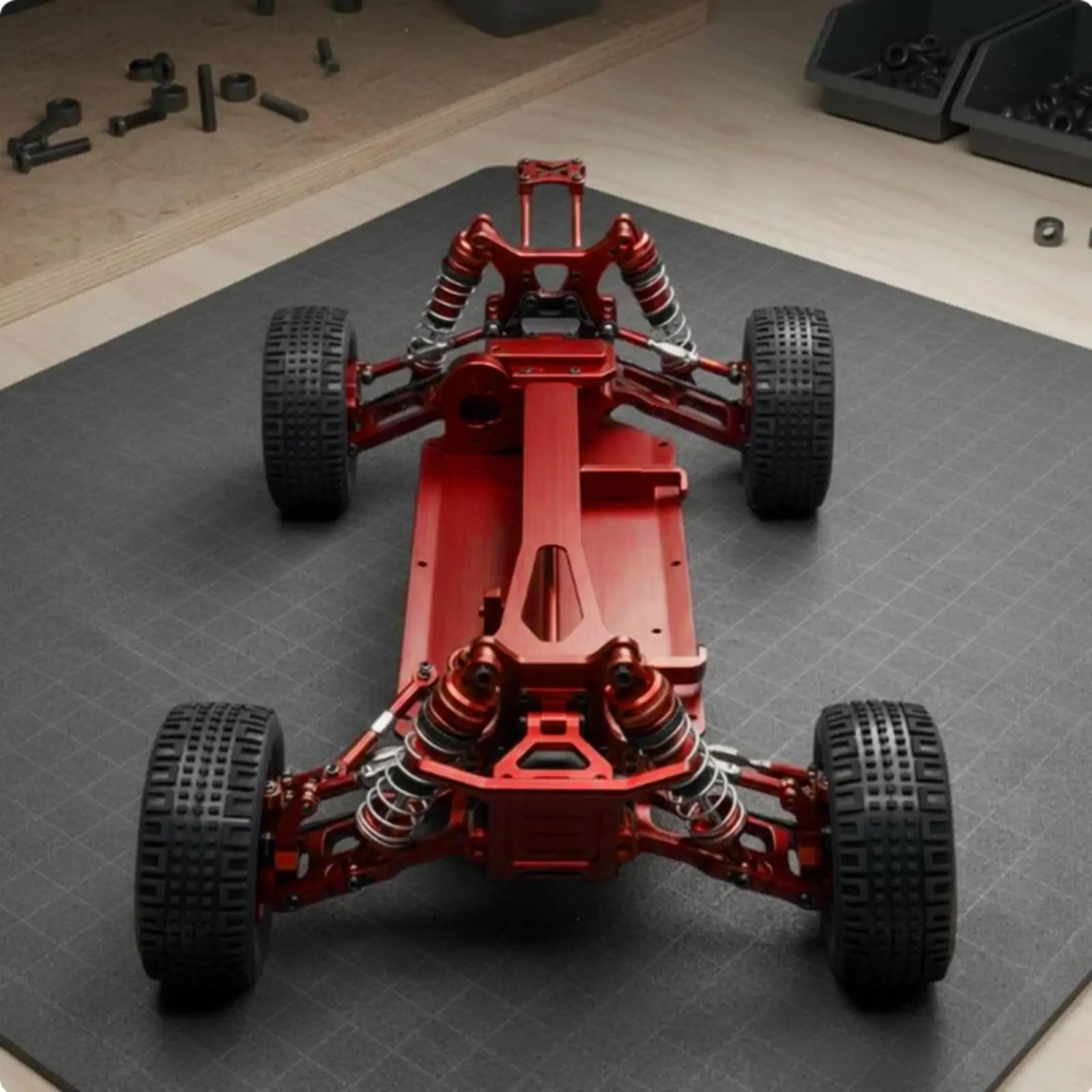 1/12 RC chassis frame, improved metal construction, 1/12 frame kit
