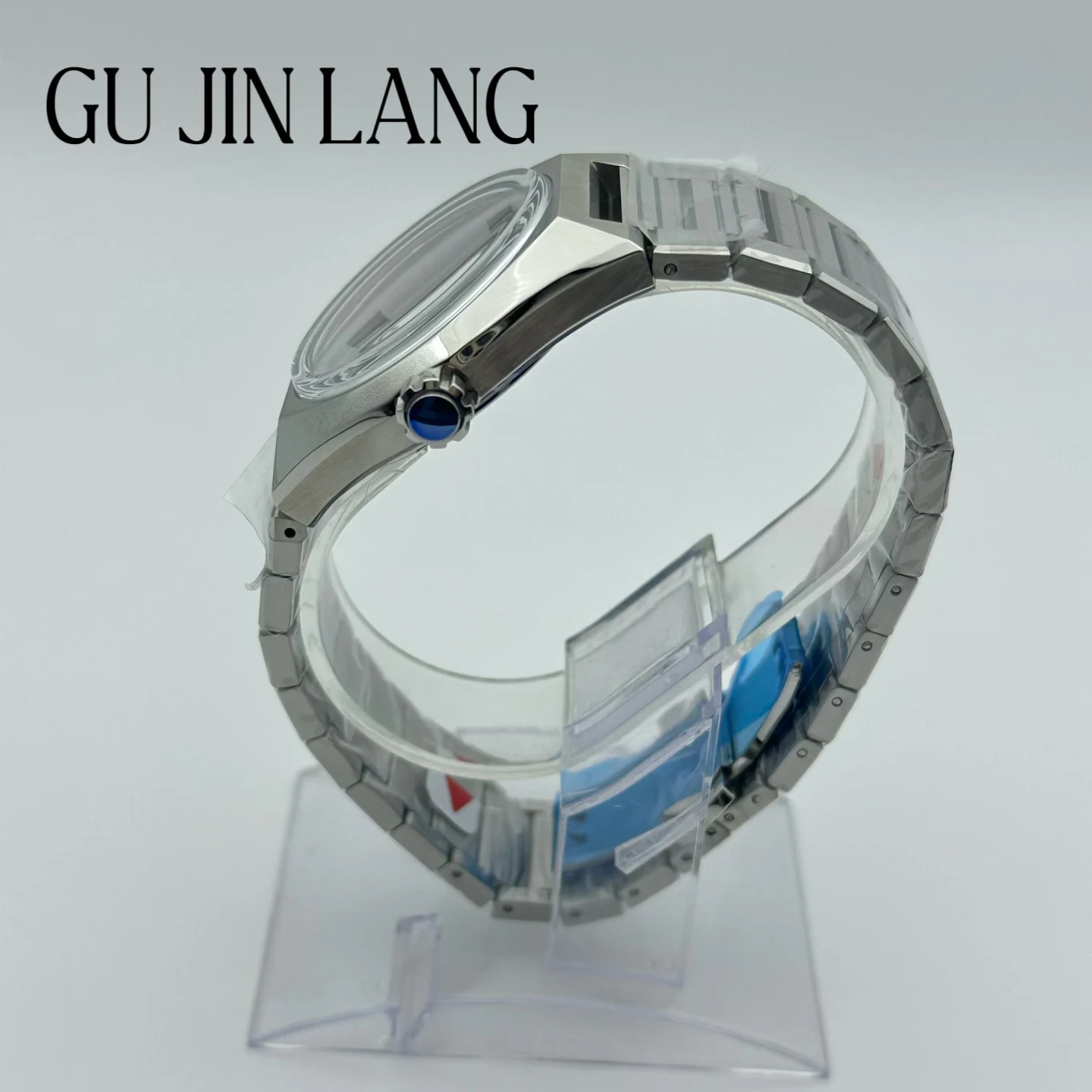41mm Mechanical Watch Accessories Stainless Steel Watch Case Set Suitable for NH35 Movement