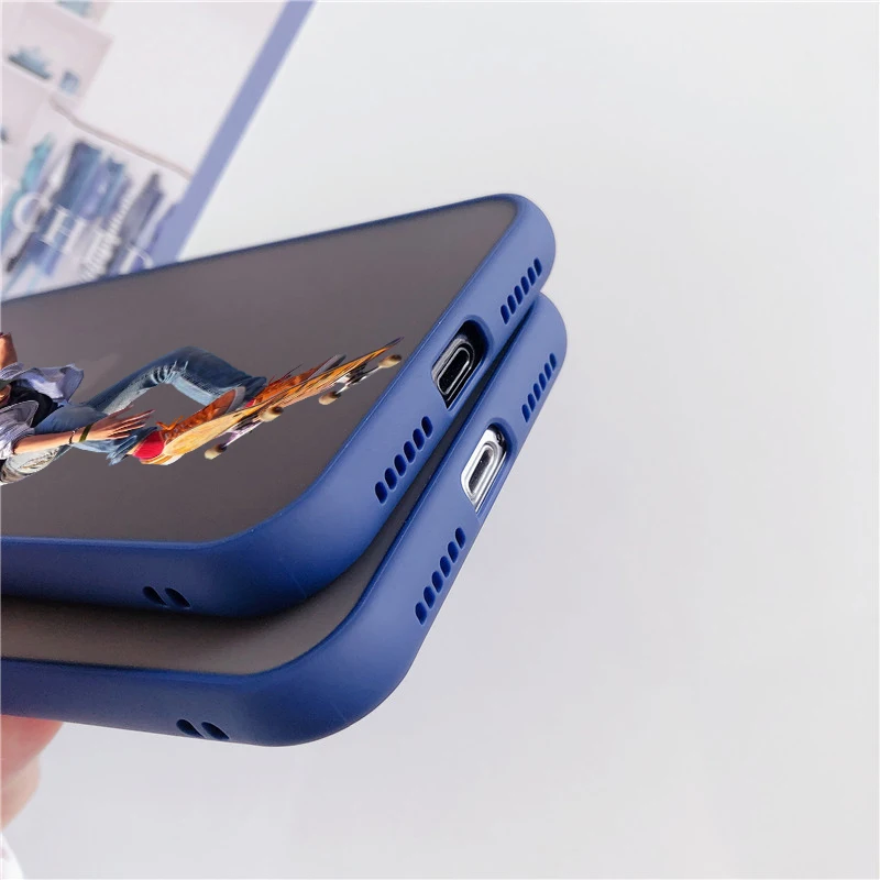 New Trendy Shockproof Case For iPhone 13 12 11 Pro Max XR XS X 7 8 14 Plus SE 20 Mini Luxury Silicone Bumper Clear Hard PC Cover image 6