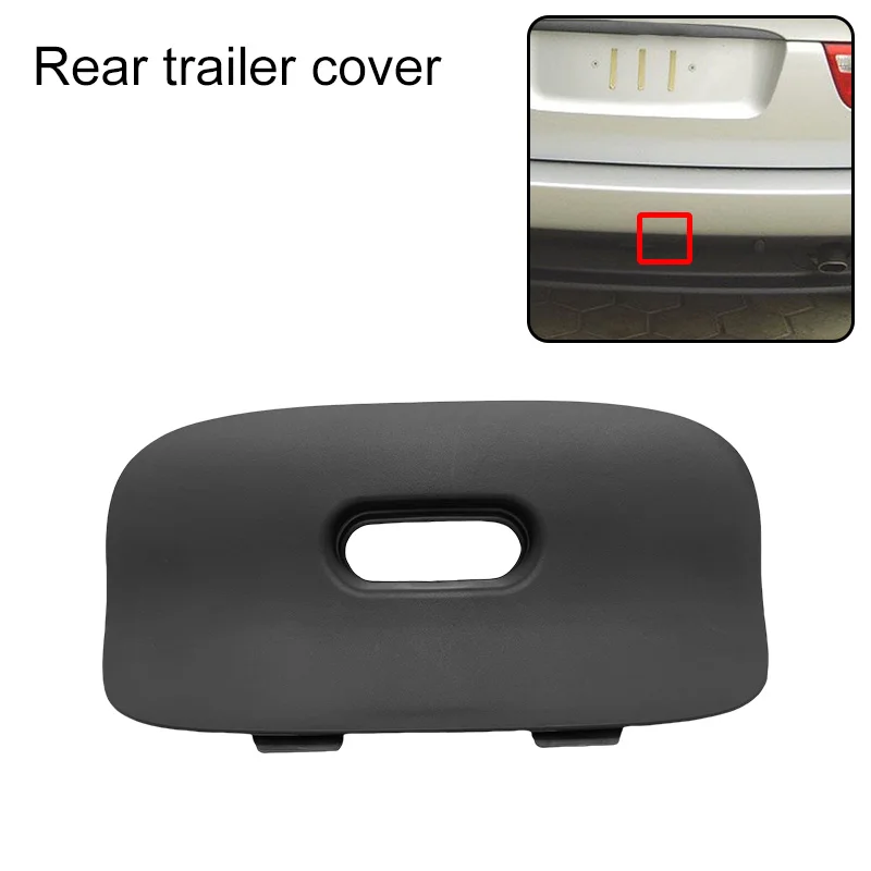 Rear Bumper Tow Hook Trailer Cover Cap Hauling Eye Lid For BMW X5 E53 Series 51128402327