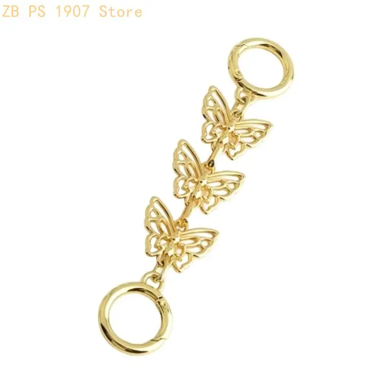 Adjustable Alloy Butterfly Clasp Extender Chain For Customizable Necklace Bracelet Length Jewelry Accessory 55KA