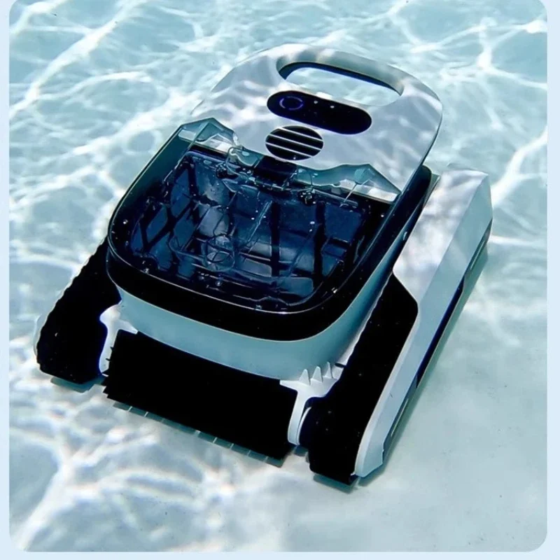 

Cleaning robot, underwater at the bottom of the water turtle pond, wall-climbing wireless vacuum cleaner