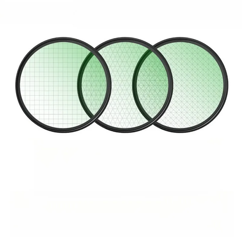 High definition starlight filter 3pcs (4 points, 6 points, 8 points) special effects filter 49/52/55/58/67/72 mm