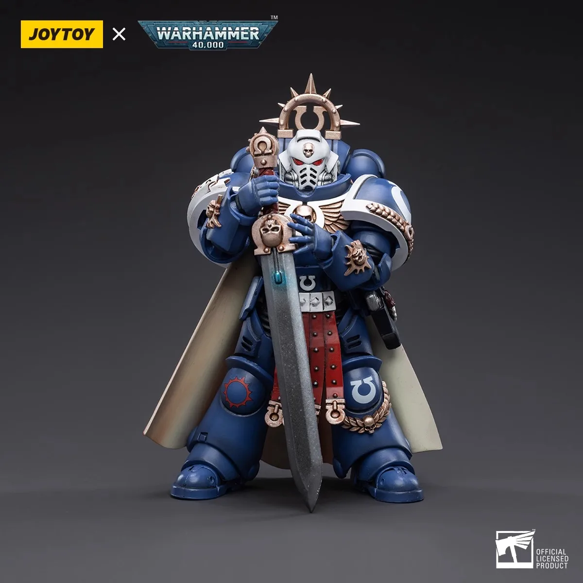 【In Stock 】 JOYTOY Warhammer 40K 1/18 Action Figure Ultramarines Primaris Captain Model Toy Boy Gifts 3.75inch