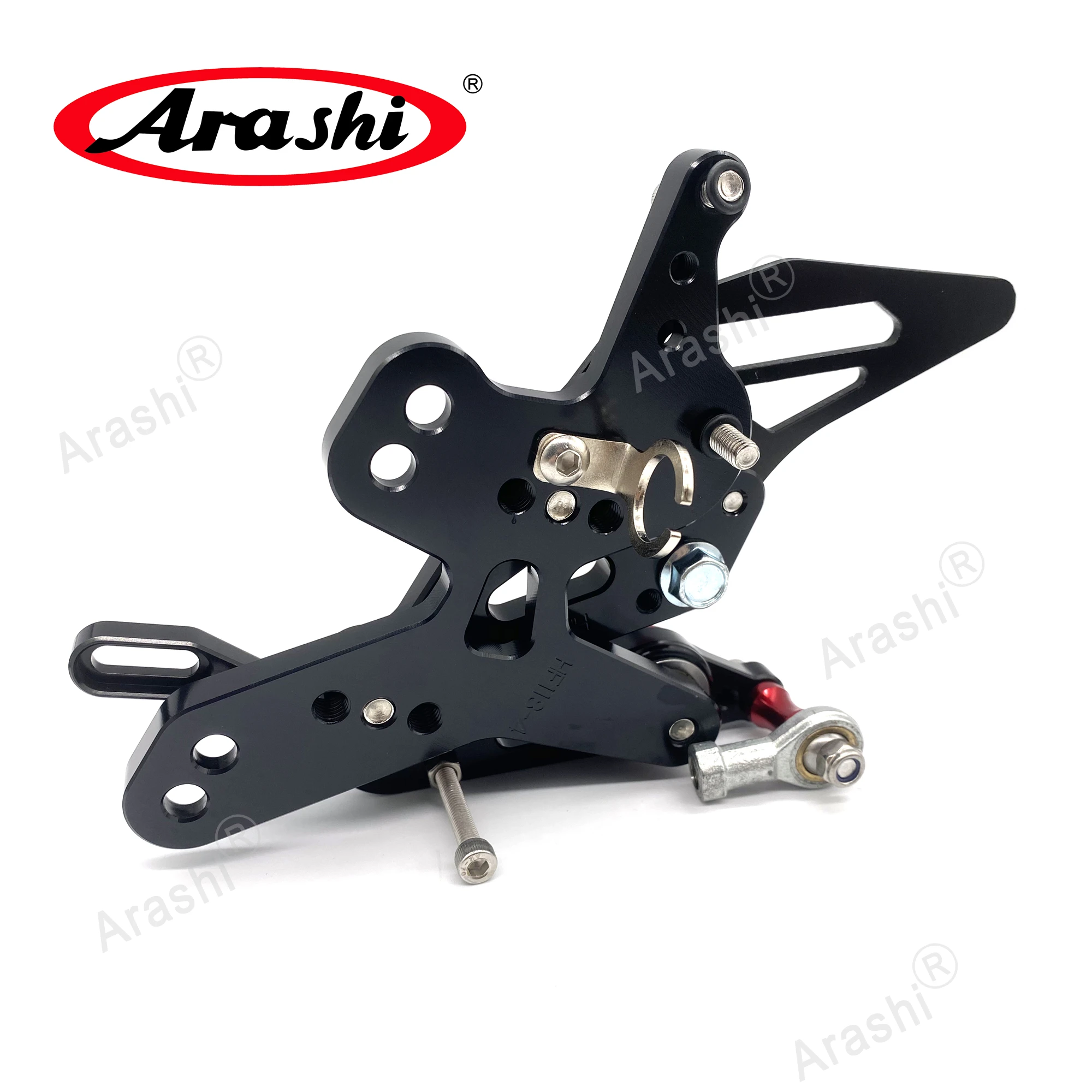 Arashi V1.0 rearset pour HONDA CBR650R / CB650R 2019-2025 e-embrayage CBR650F 2019-2025 pied de repos réglable