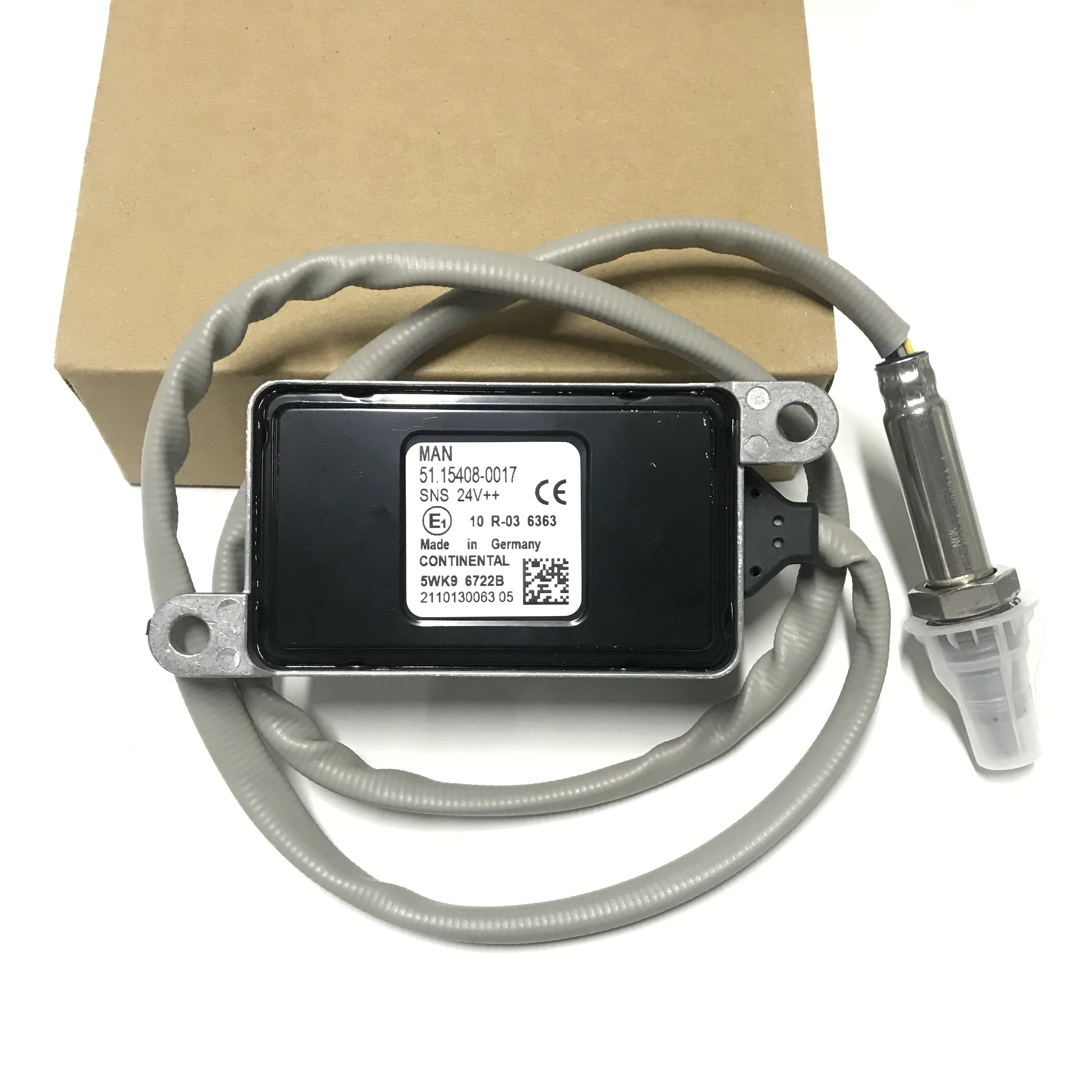 5WK96722B Original Brand New NOX Sensor Nitrogen for Oxygen Sensor 51.15408-0017 5WK9 6722B 51154080017 For. 1/7. 2