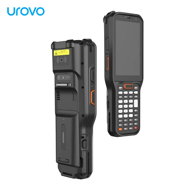 

UROVO RT40 Industrial PDA with 4-Inch Android IP68 Rugged Barcode Scanner RFID Handheld Device CPU Industrial Keypad