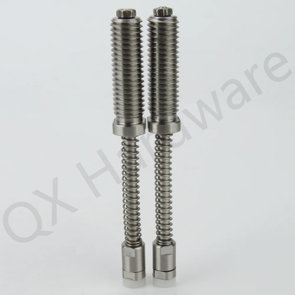 QX529 Spring Visibility Bush Built-In Plunger POM Tip Stainless Steel​ Factory Supply Specialized In Holding Spring Plunger