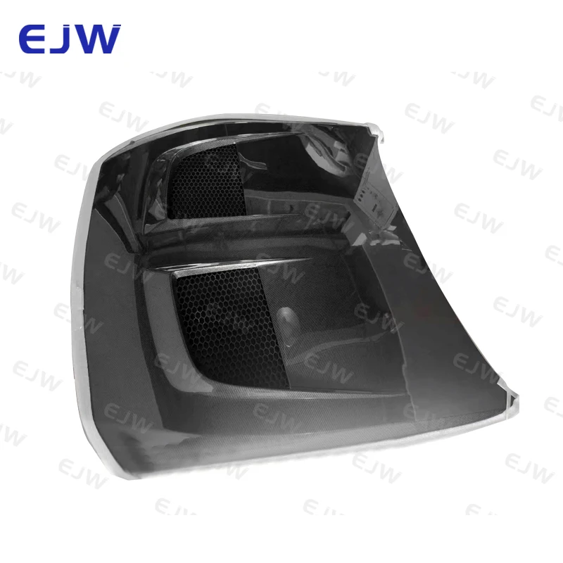 For 2024 Ford Mustang Specific GTD Carbon Fiber Engine Hood, High-quality Perforated Carbon Fiber Engine Hood For Automobiles