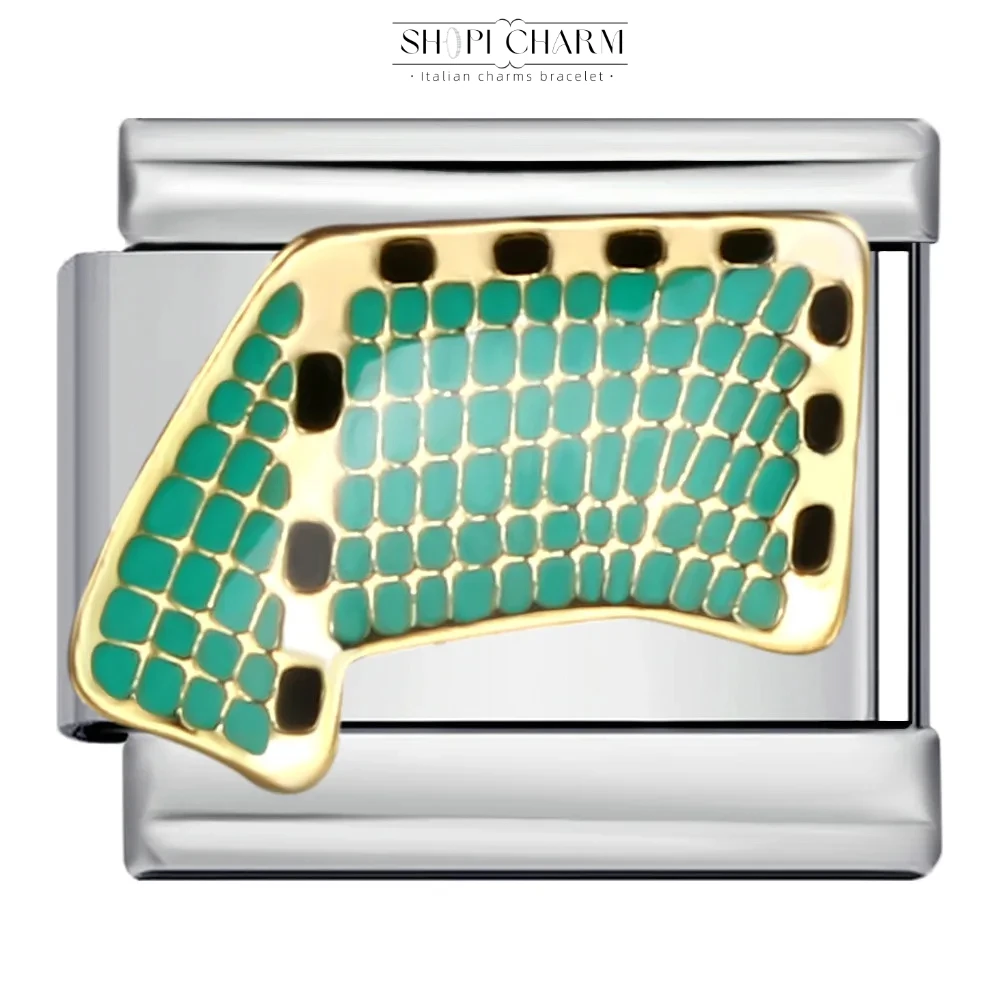 أزياء الرجال كرة القدم جيرسي الكأس صافرة ساعة توقيت الإيطالية سحر سوار الفولاذ المقاوم للصدأ صنع DIY بالجملة انخفاض الشحن