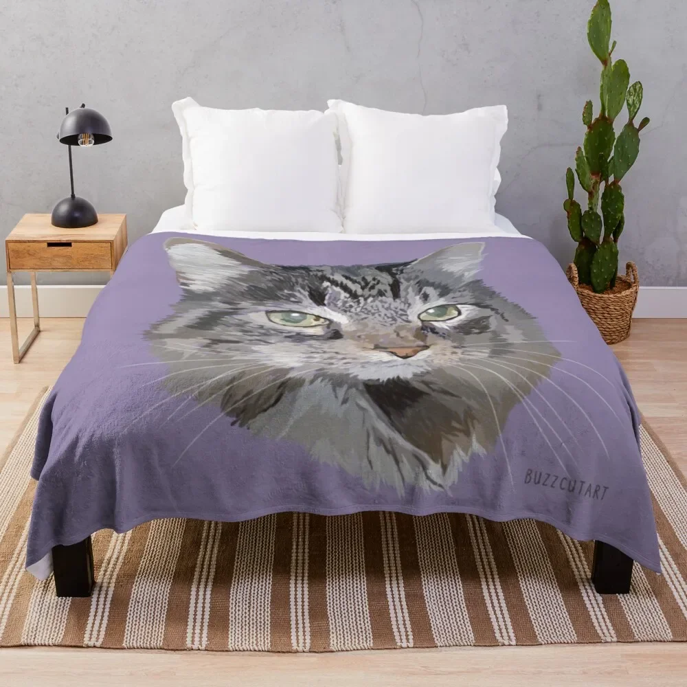 

Cat Power Throw Blanket Baby Sofa Quilt Sofa Blankets