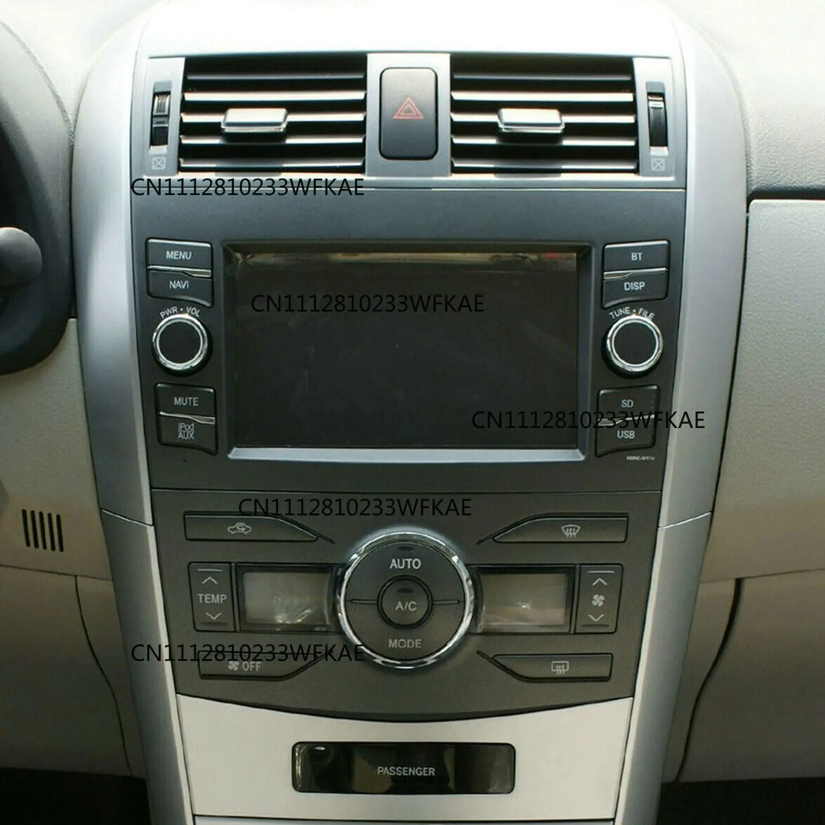 2-Piece dashboard trim covers for Toyota Corolla Altis 2009 2010 2011 2012 2013 centrally controlled car styling - view 6