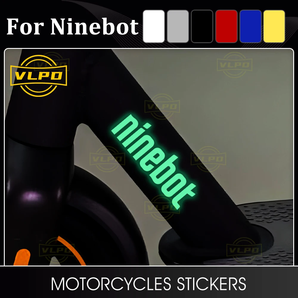 Pegatinas para Patinetes Eléctricos, Adhesivos para Moto Ninebot Max G30 G3 Zt3 Pro F40e E22 ES1 ES2 E45 E110A E110S E125S P100S P65 D18 D38