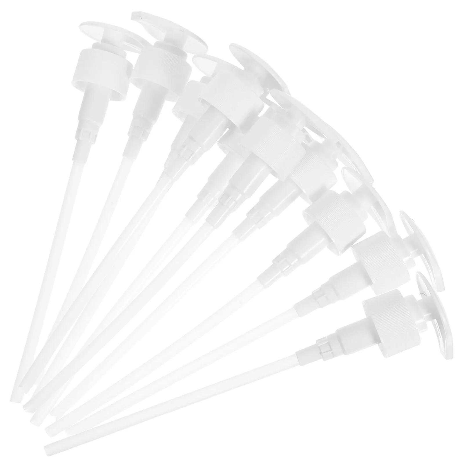 10pcs Press Head Replacement For Emulsion Bottle Subpackaging Plastic Nozzle Soap Dispenser Pump Bottle Perfume Pump