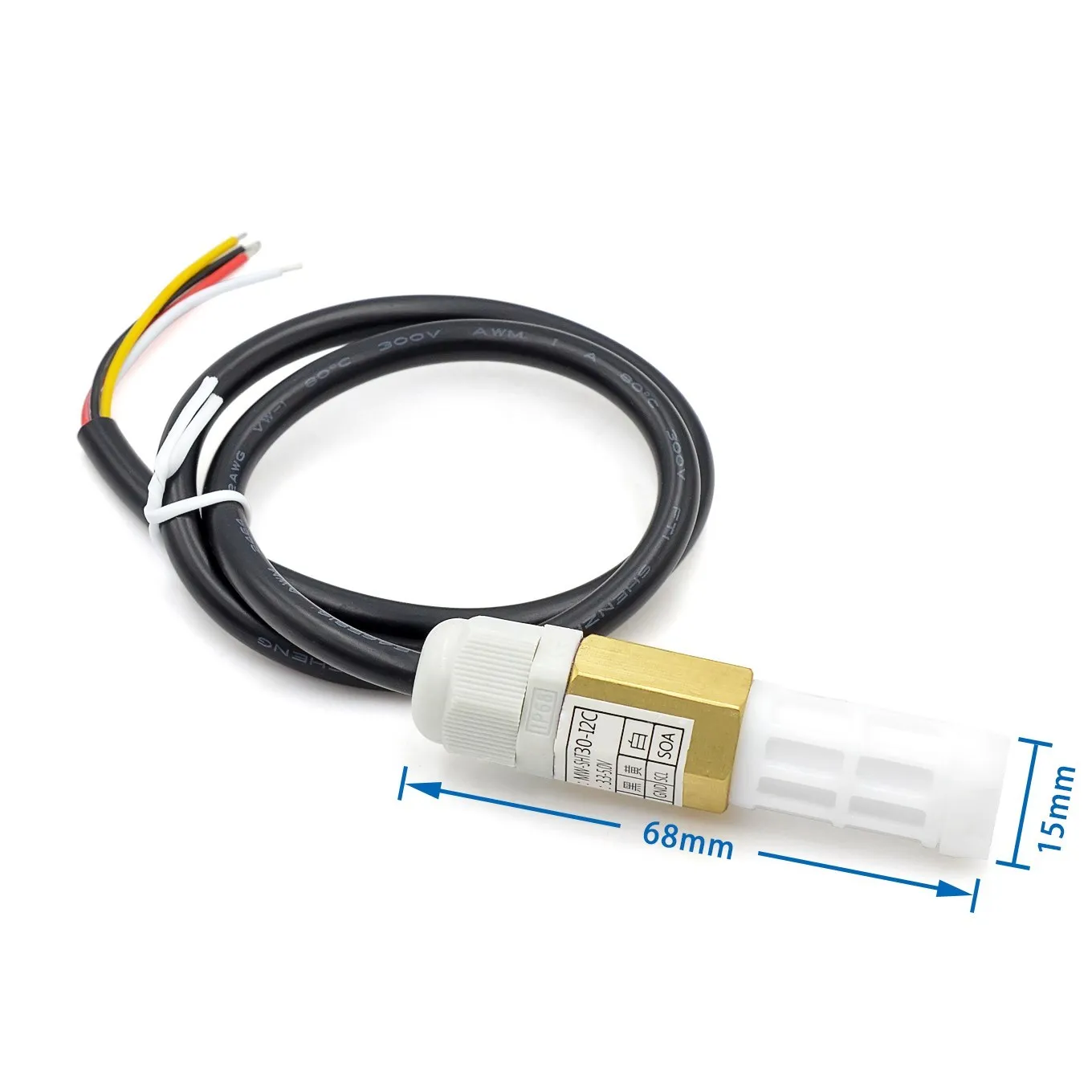 SHT30 Temperatura e Umidade Sensor, Sonda Módulo, Comunicação I2C, Detecção de Umidade do Ar