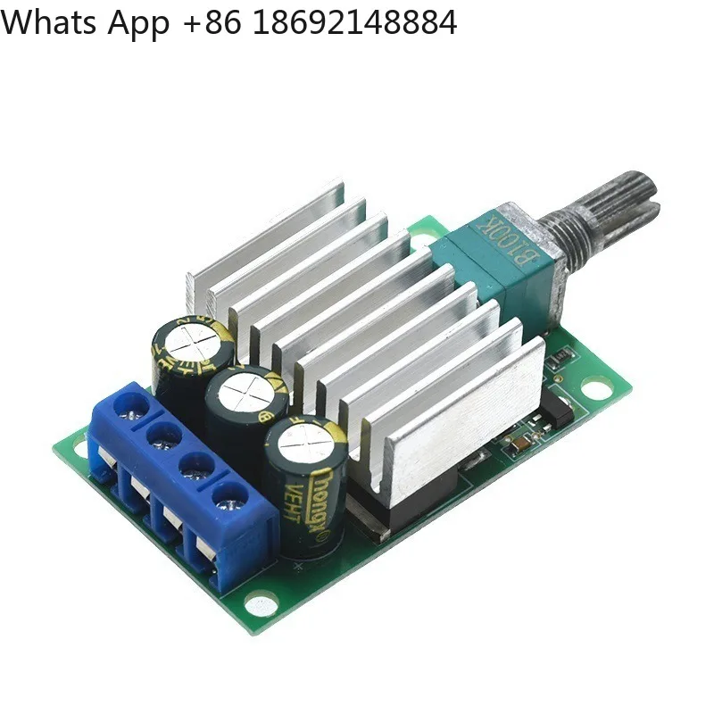 DC motor governor 12V24V10A high power DC controller temperature regulation dimming switch