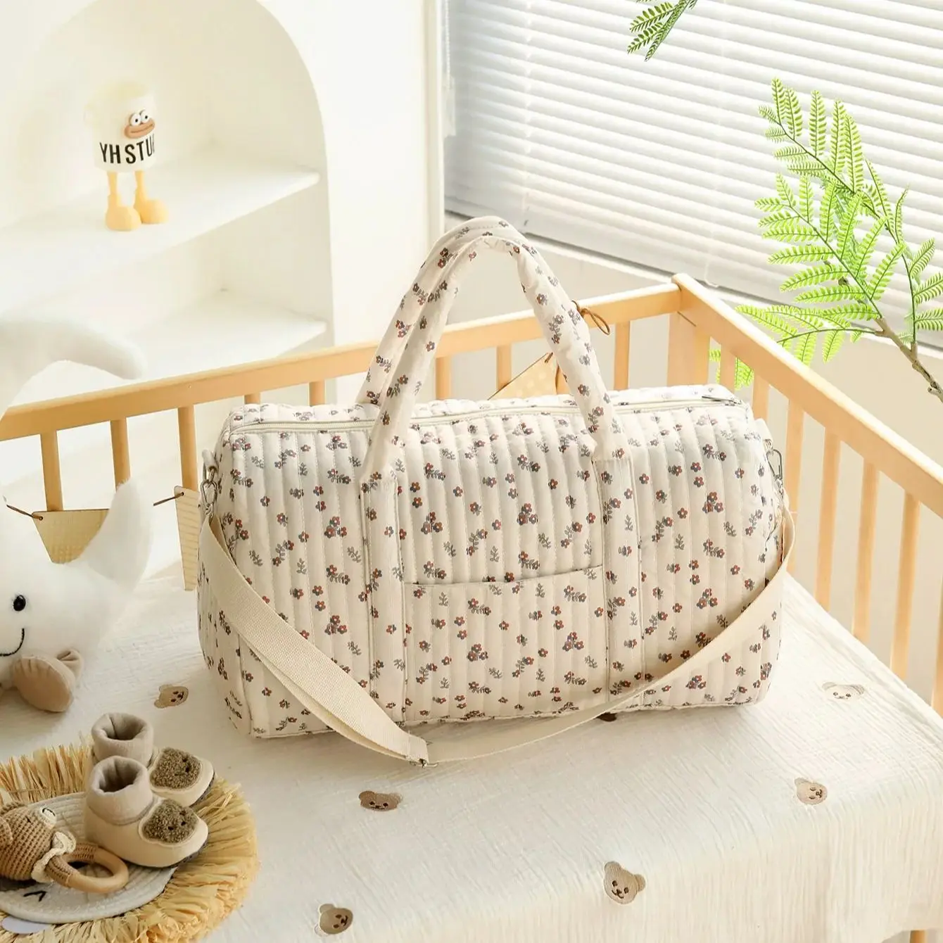 Large Mommy Bag Maternity Baby Diaper Storage Bag Large Capacity Baby Items Organizer Women Travel Bag Multi-functional Handbag
