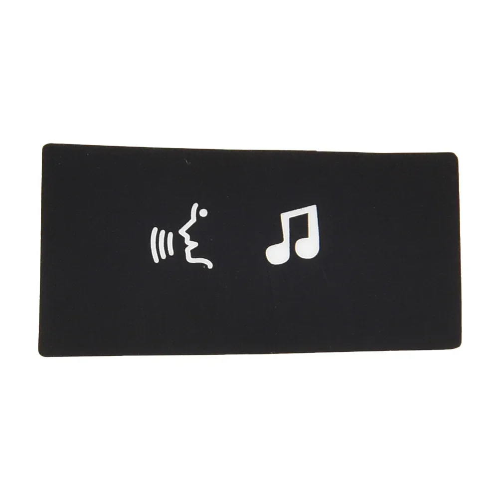 Cocok untuk Ford untuk Mustang 2010-2012 stiker tombol roda kemudi mobil truk sakelar Interior kontrol dekorasi bagian Aksesori