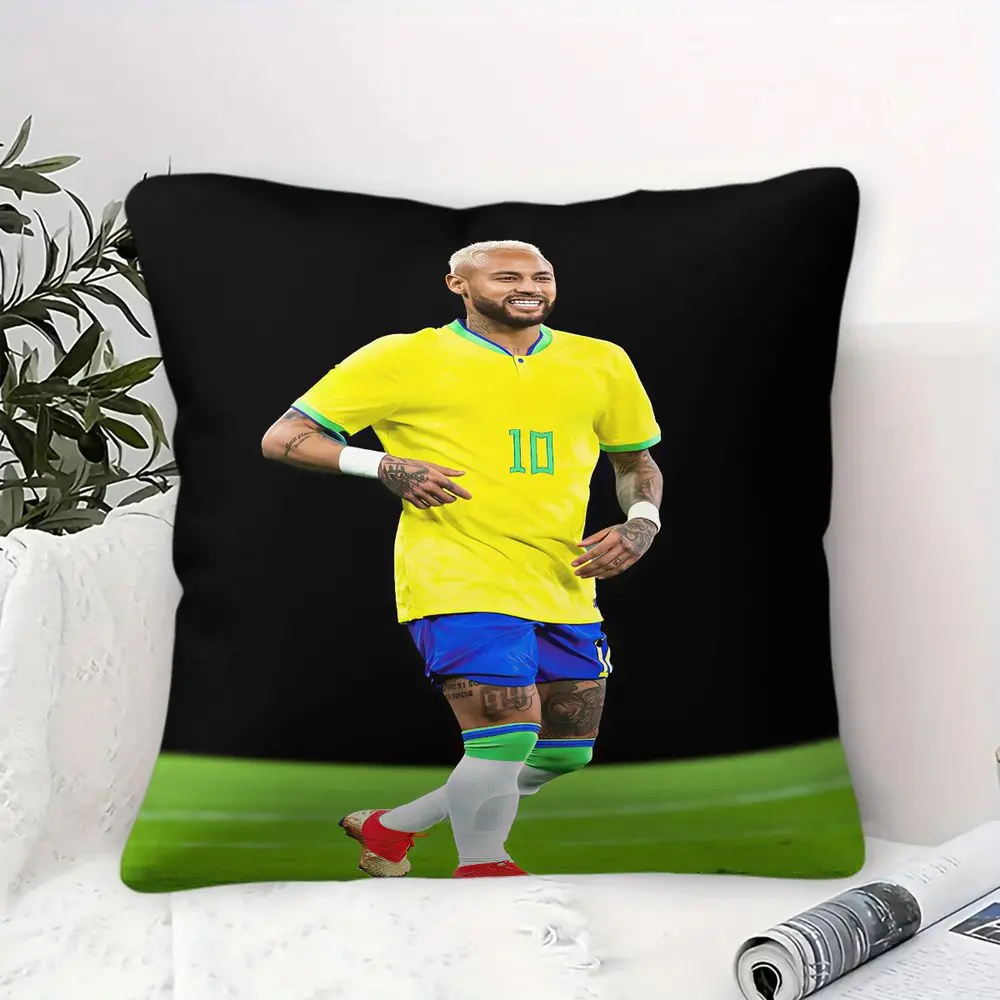 Yellow Jersey Print Throw Pillow Cushion Accent Pillow 45×45cm Includes Pillow Core Sports Fan Leisure Room Couch Cushion