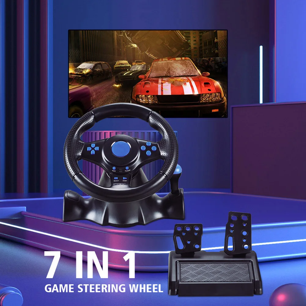 سباق عجلة القيادة المزدوج مخلب إطلاق التحكم لعبة سباق عجلة تحكم للتبديل/xbox One/360/PS4/PS2/PS3/PC