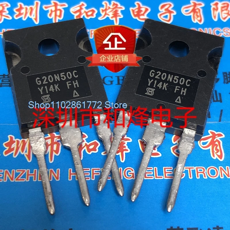 （5PCS/LOT）G20N50C SIHG20N50C TO-247 500V 20A