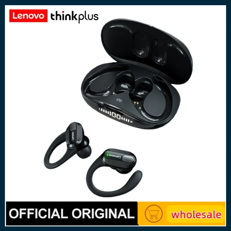 

Беспроводные наушники Lenovo XT80 (5 шт.) – накладные Bluetooth-наушники с LED-дисплеем, ENC, для занятий спортом, бега, тренажерного зала, велоспорта