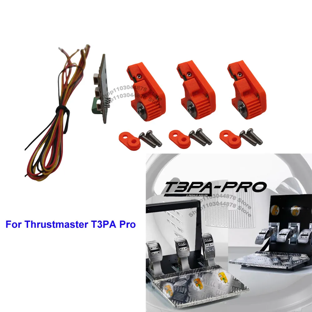 Модификация педали для имитации гоночной игры, датчик Холла для аксессуаров для модификации Thrustmaster T3PA Pro