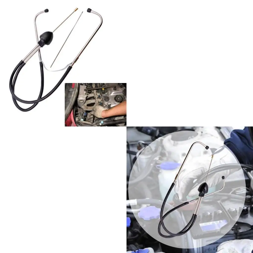 XA6H Mechanics Stethoscope, Automotive Engine Diagnostic Sensitive Hearing Tool Tester, Engine Tester, Stethoscope Car Engine