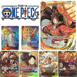 ONE PIECE Monkey D. Luffy Nami Boa Hancock DIY OP Xtreme Рождественский подарок на день рождения игрушки рельефная коллекционная карта горячего тиснения