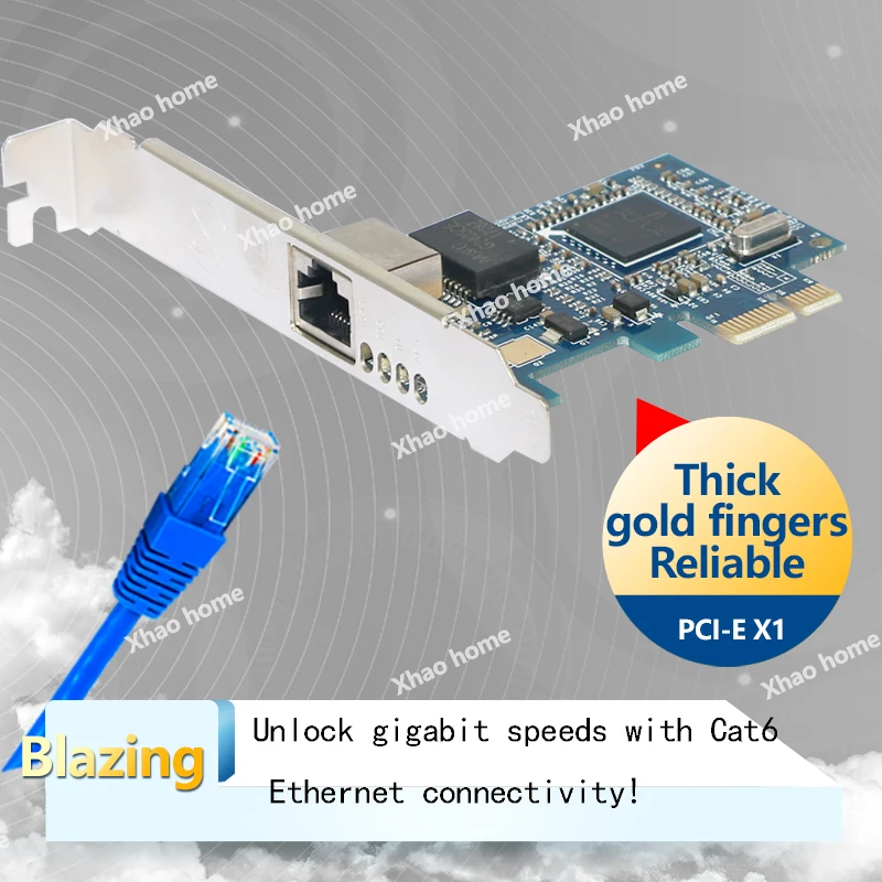 Untuk Broadcom BCM5721 Gigabit PCI-E X1 Kartu Jaringan untuk Server/Diskless - Dukungan Boot & Teaming PXE, Adaptor Ethernet 1000Mbps