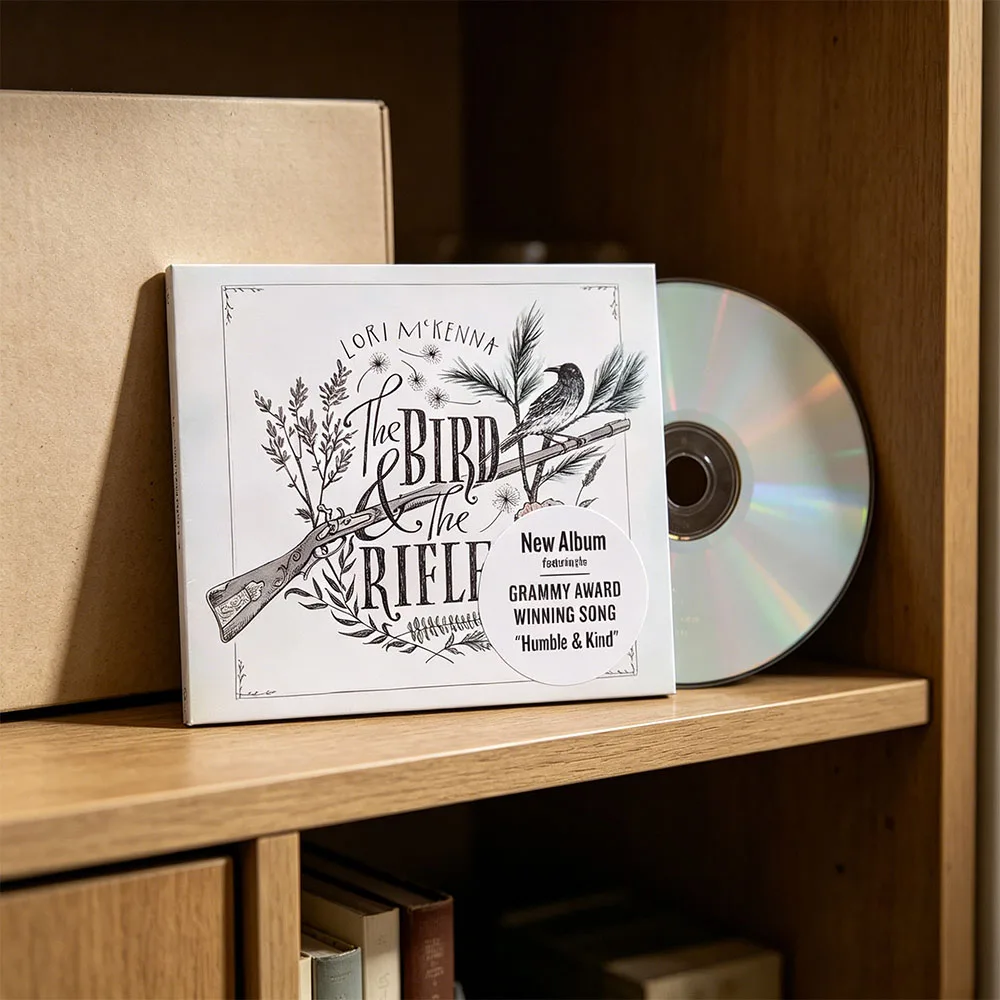 CD 'The Bird & The Rifle' Lori McKenna's Solo Album, Includes Tracks Like 'Humble & Kind' (Lori's Original) and 'Wreck You'