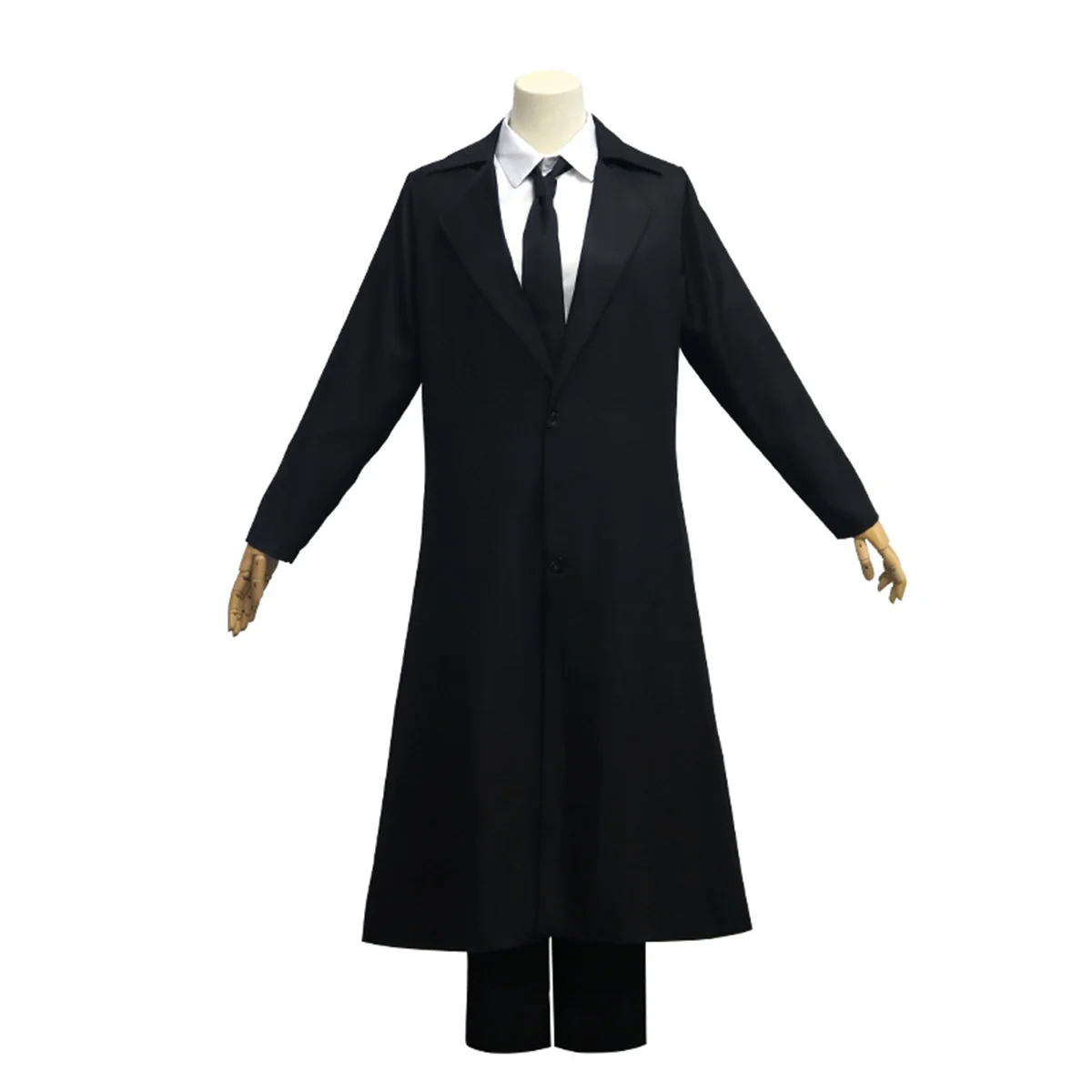 

Hemixush Anime Cos Makima Cosplay Costume Party Uniform Full Set Cool Unisex Suit