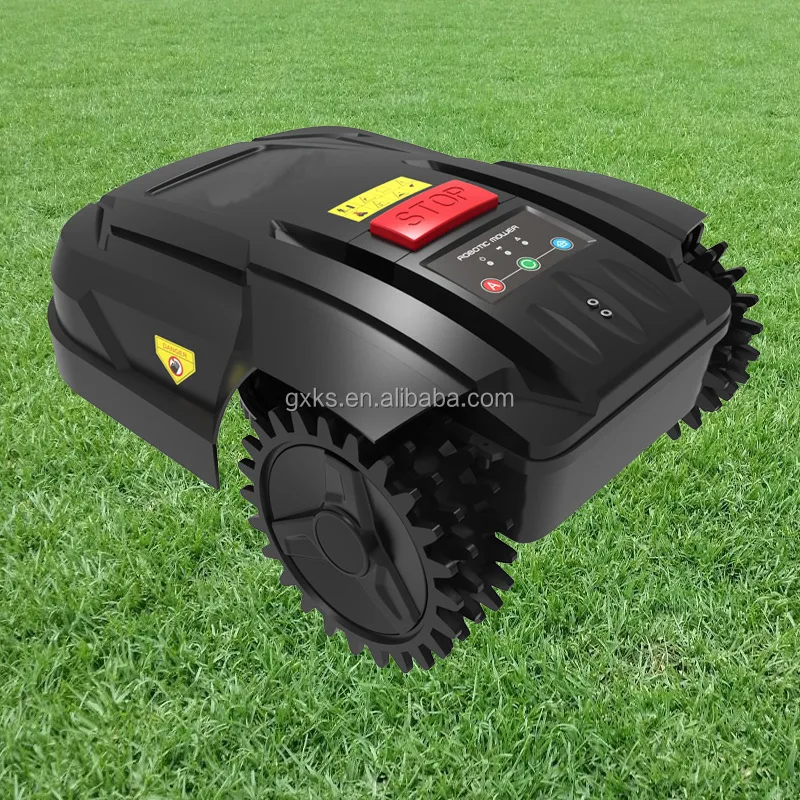 OEM Battery 20V 55mm 6m Wireless Smart Robot Lawn Mower Garden Cortacesped Tondeuse a Gazon Cordless Automatic Robotic Lawnmower