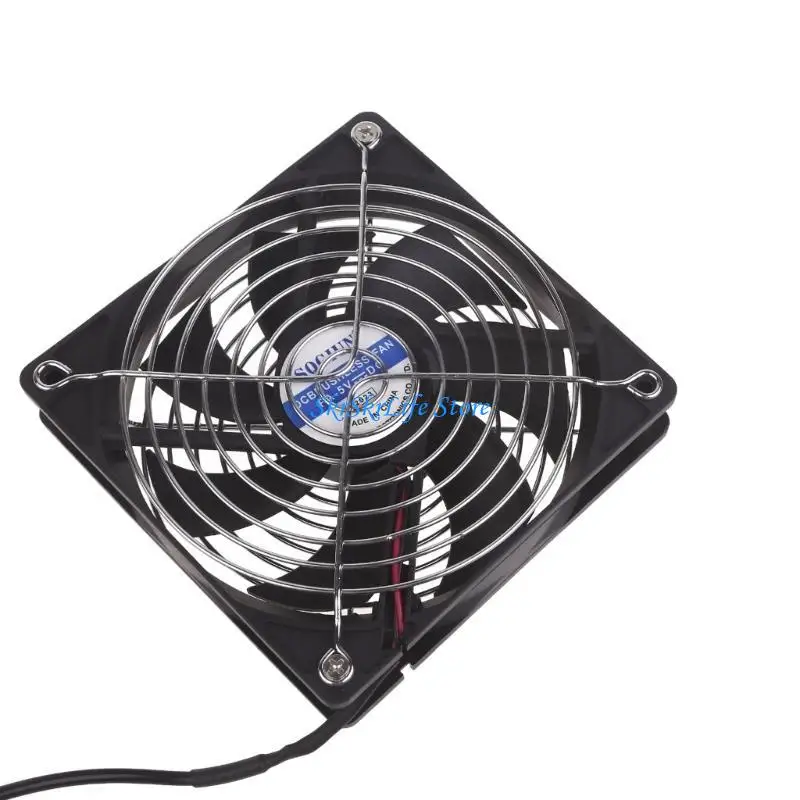 E65E 120mm quạt làm mát làm mát cho các trường hợp máy tính khai thác CPU