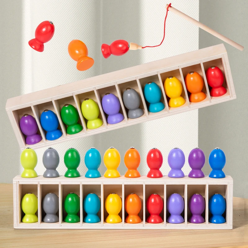 Nuovi bambini Puzzle Toy Drink to Drink Colore Ordinamento Tazza Classificazione corrispondenza dei colori Montessori Prima educazione Pensiero logico