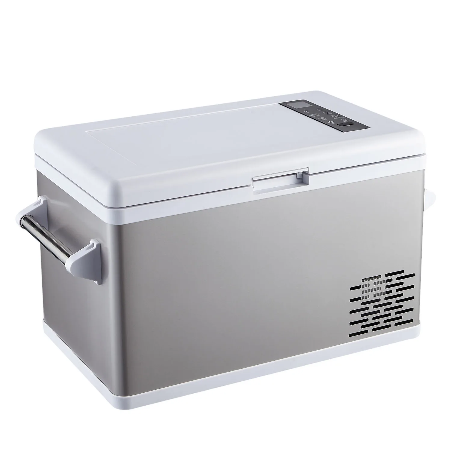 Refrigerador profundo de zona dupla 35L de resfriamento rápido 12v refrigerador portátil para carro freezer para carro automático