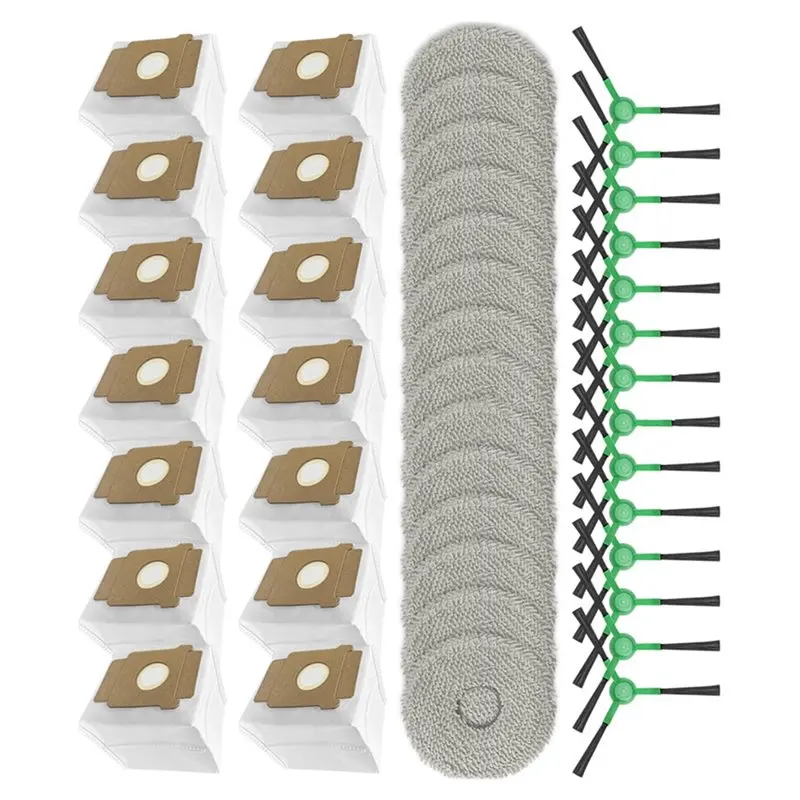 

【PLAISIR】Accessories Side Brushes Mop Cloths Dust Bags Fit For Irobot Roomba Plus 405 Combo/505 Combo Spare Parts