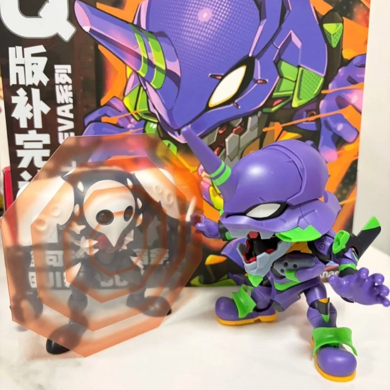 

Original Soskill Eva Blind Box New In Stock Neon Genesis Evangelion Mobile Assembly Handmade Q Version Ornament Collection Gifts