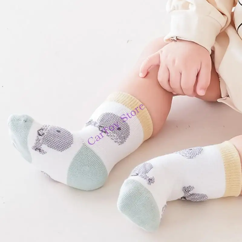 

634F Пакет из 5 пар носков для малышей не скользит Grippy Designs Носки для девочек