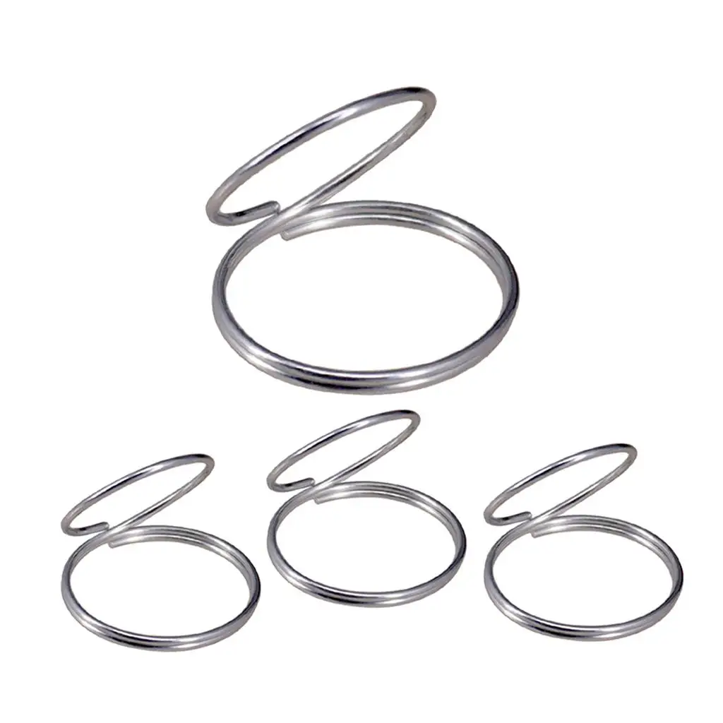 4 قطع جيتار يختار الإصبع على شكل فراشة معدنية