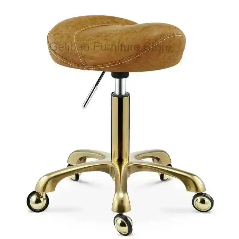 Barber Shop Hair Salon Stool Chair Beauty Rotary Lift Nail Makeup Hair Salon Pulley Work Bench barber chair salon furniture
