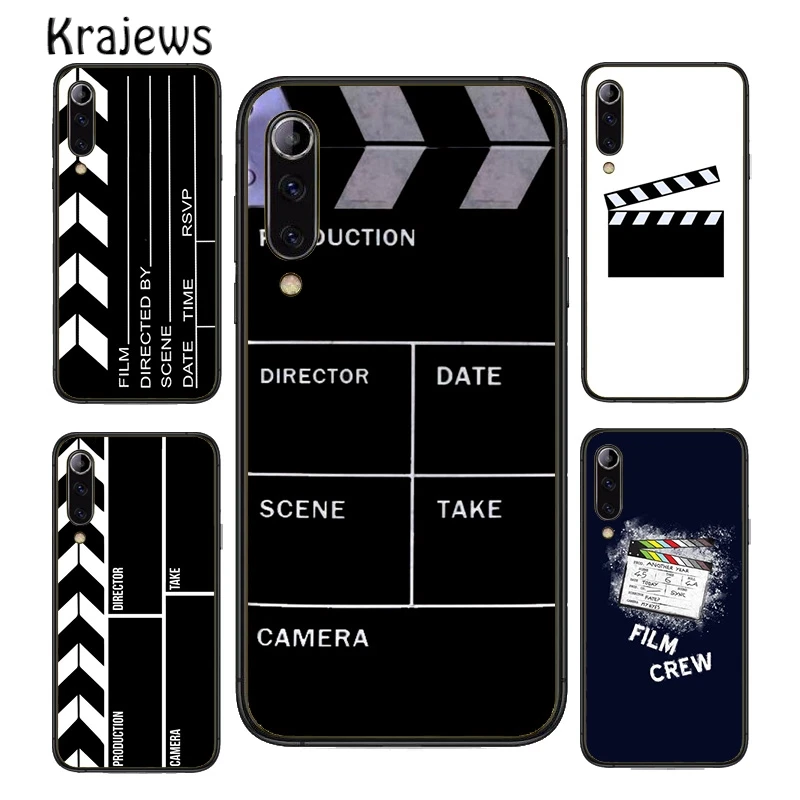 Film Movie Clapperboard Clapper Board Phone Case Cover For iPhone 16 15 SE2020 14 Plus 11 Pro Max 13 Pro Max 12 mini XS Max XR