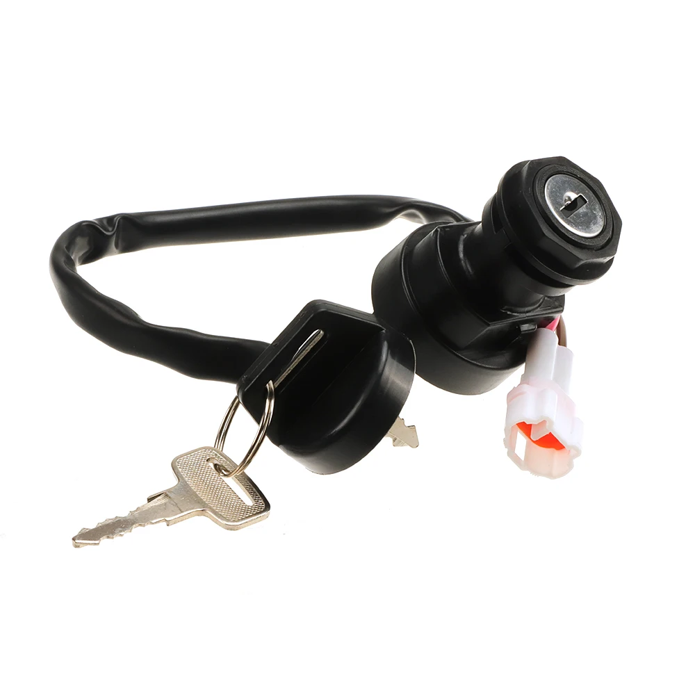 Ignition Key Switch Fit For Yamaha YFM350 Raptor 50 80 Big Bear 350 Warrior Banshee 350 YFZ350 350 Grizzly YFM700 Kodiak YFM400 view 2