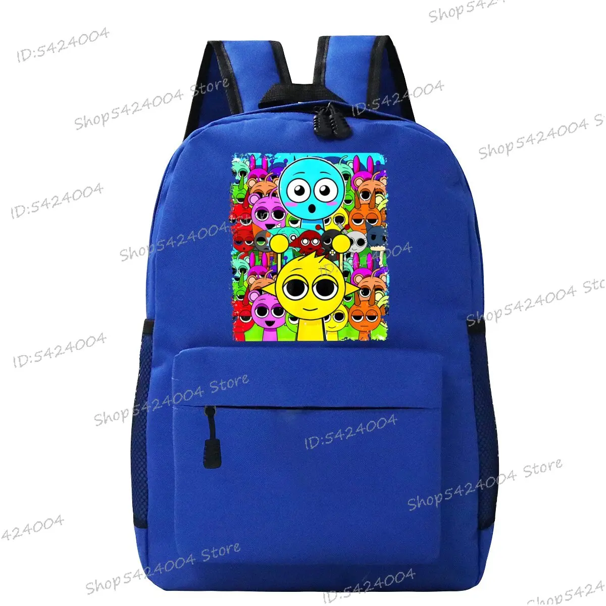 Moda Anime dibujos animados Sprunki niños niñas mochila aclarante lindo juego de terror de moda Mochilas Sprunki tendencia mochila mujeres hombres