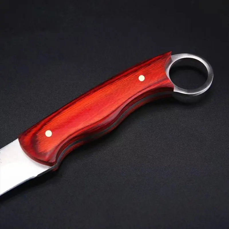 1 piece, stainless steel knife, fruit knife, kitchen tools, kitchen supplies, for home use, outdoor camping, fishing